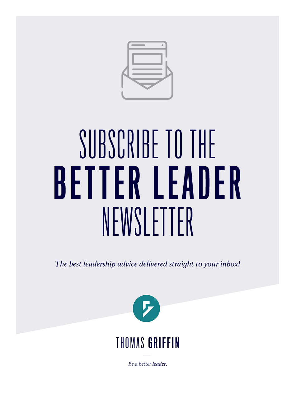 Subscribe to the best leadership newsletter today!